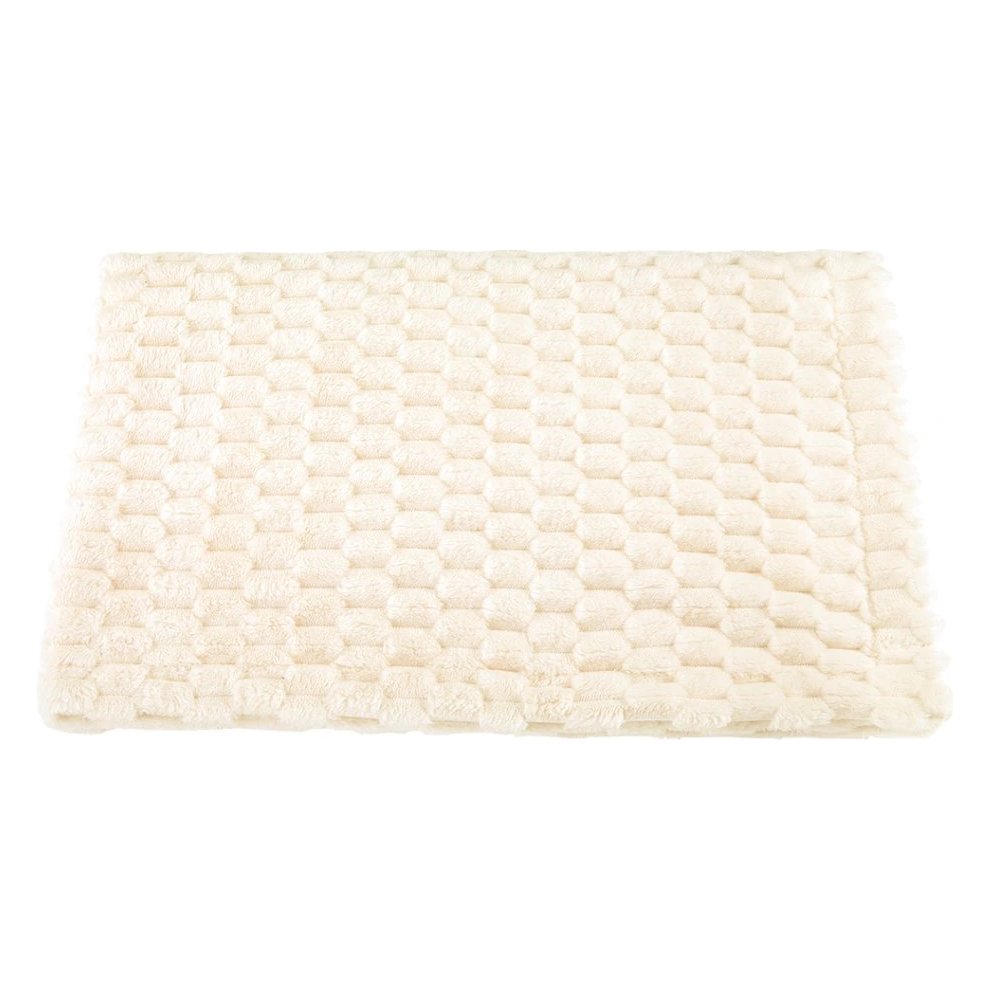 Little Angel Deka dvojitá MAZLÍK Outlast® – oboustranná dětská deka 70 × 100 cm, smetanová/bílá káva