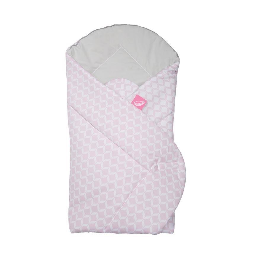 Motherhood bavlněná zavinovačka s kokosovou výztuží 75 × 75 cm, Pink Classics